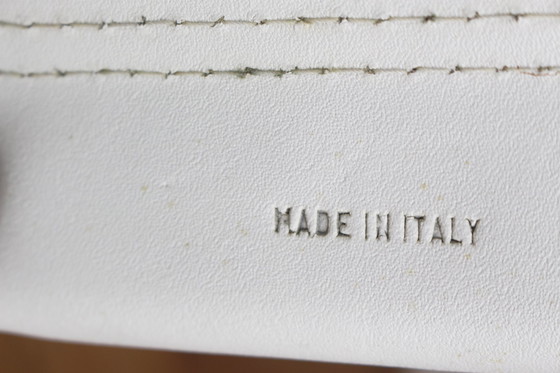 Image 1 of 4 sedie vintage con struttura tubolare cromata dorata