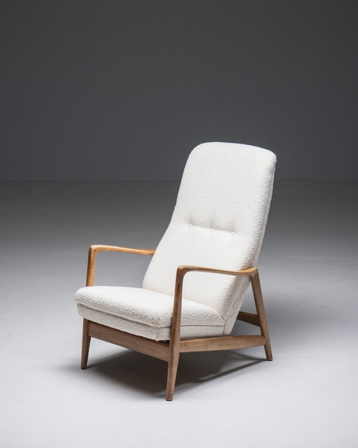 Fauteuil inclinable 'Model 829', Gio Ponti pour Cassina, Italie, années 1950