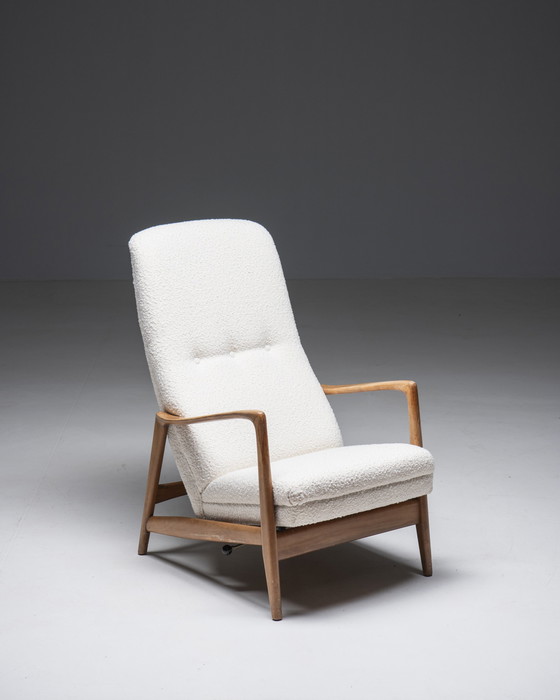 Image 1 of 'Model 829' Reclining Easy chair, Gio Ponti for Cassina, Italy, 1950s