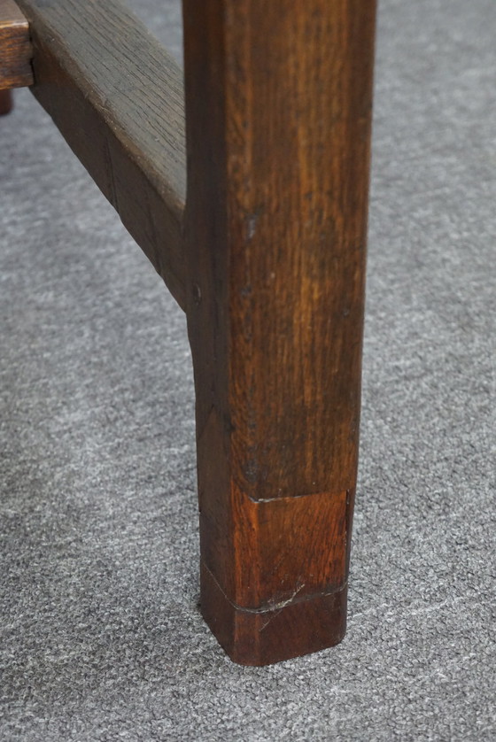 Image 1 of French dining table made of oak