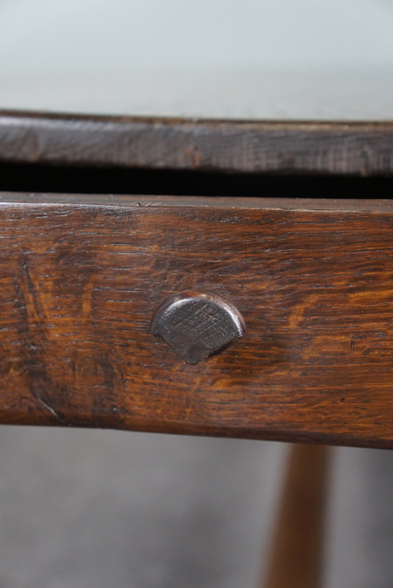 Image 1 of French dining table made of oak