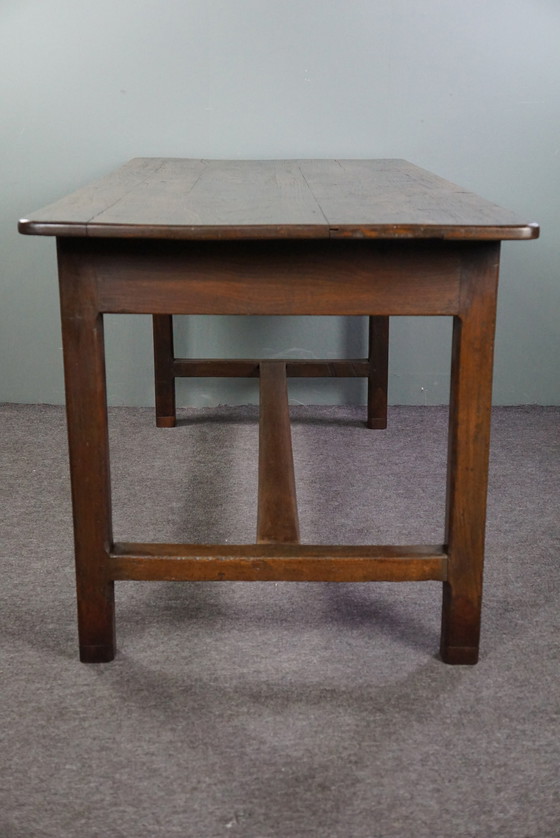 Image 1 of French dining table made of oak