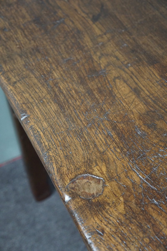 Image 1 of French dining table made of oak