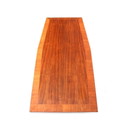 Grande table basse vintage en bois des années 1960
