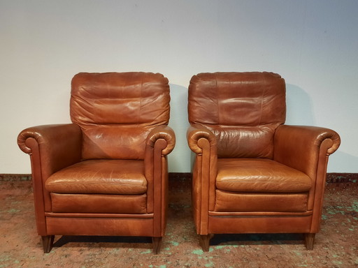 2 x fauteuils club Poltrona Frau