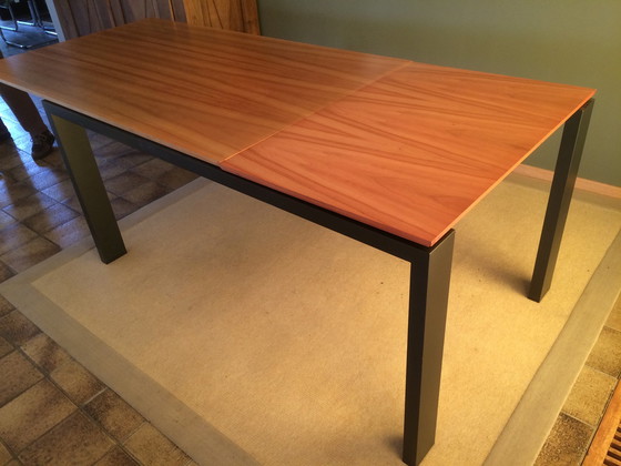 Image 1 of Arco design graphic dining table