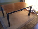 Arco design graphic dining table