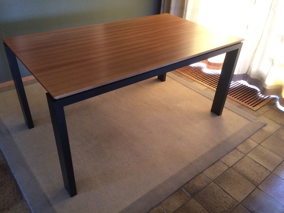 Image 1 of Arco design graphic dining table