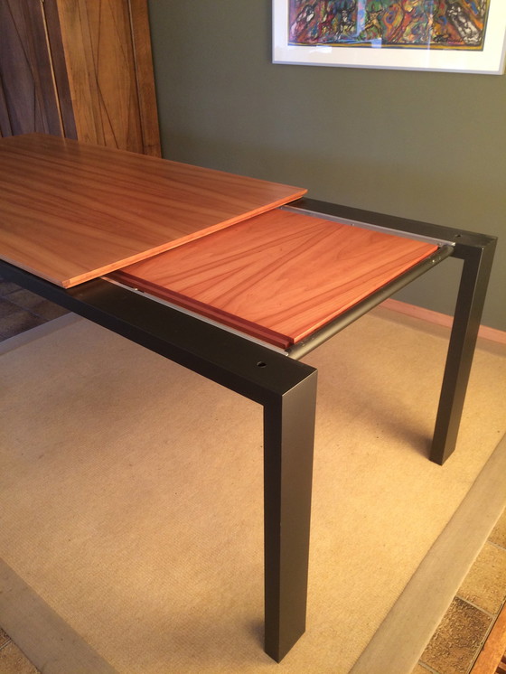 Image 1 of Arco design graphic dining table