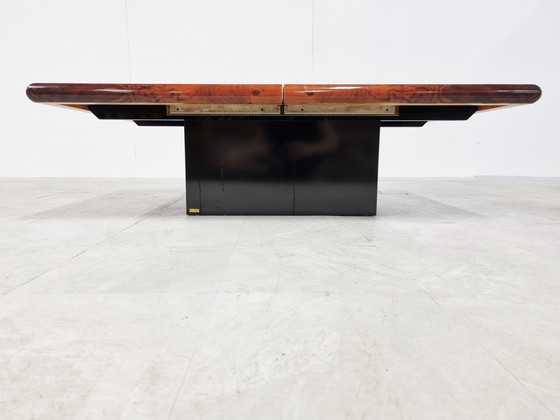 Image 1 of Vintage hidden bar coffee table by Eric Maville, 1970s