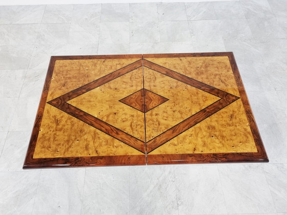 Image 1 of Vintage hidden bar coffee table by Eric Maville, 1970s