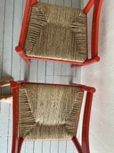 2x Cassina Carimate dining chair by Vico Magistretti Carimate