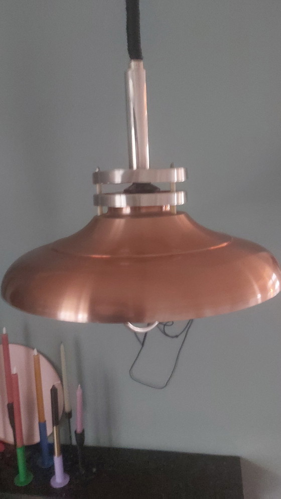 Image 1 of Vintage hanging lamp space age