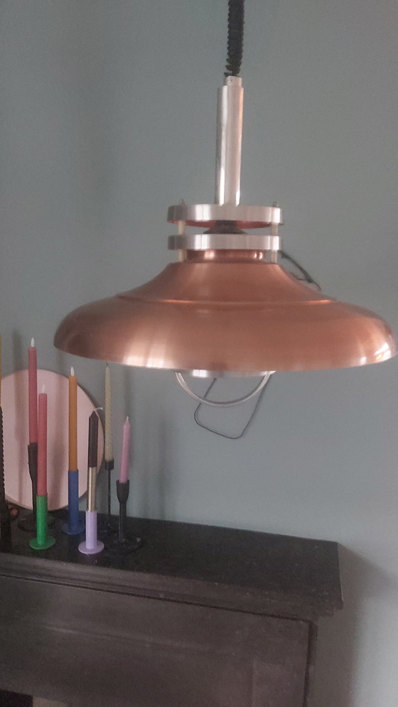 Image 1 of Vintage hanging lamp space age