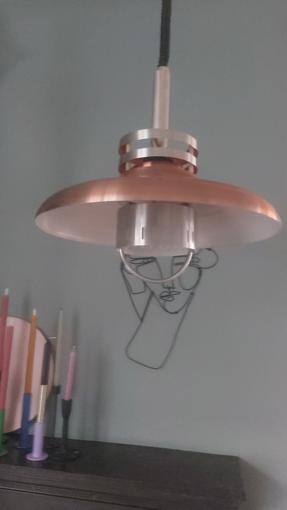 Image 1 of Vintage hanging lamp space age