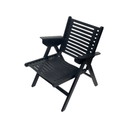 Niko Kralj Stol Industrija Pohistva chaise pliante type Rex (modèle lounge / hauteur d'assise basse 38cm)