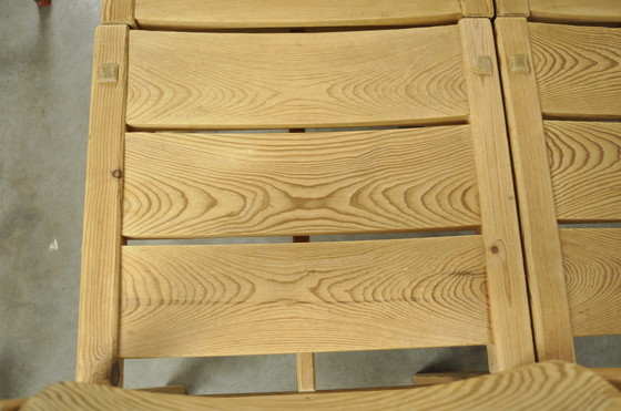 Image 1 of 4x Stange Bruk Edvin Helseth Trybo dining table chairs