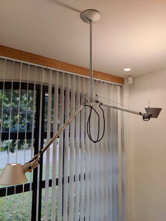 Image 1 of Artemide Tolomeo Suspension 2 lampes Bracci