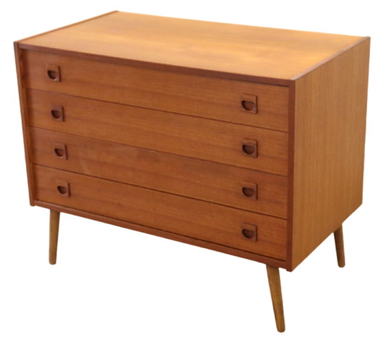 Image 1 of Danish design chest of drawers 'Finderup' vintage