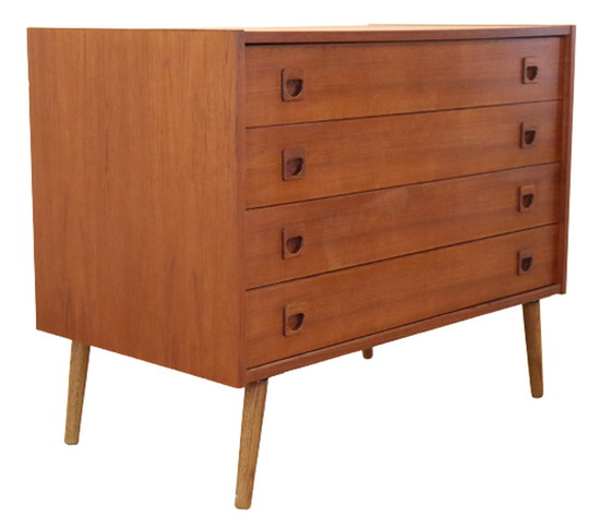 Image 1 of Danish design chest of drawers 'Finderup' vintage