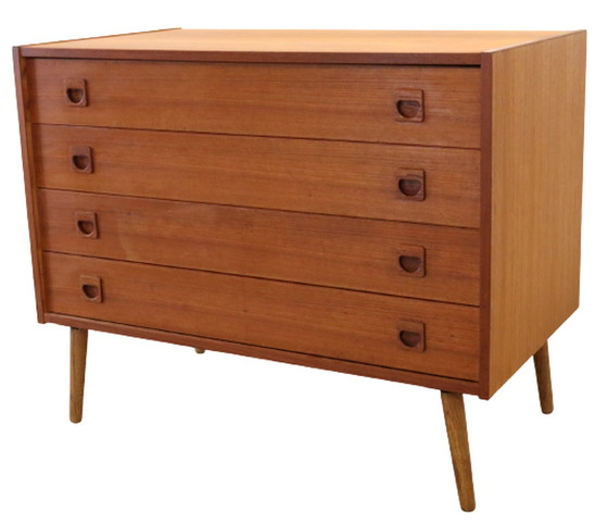 Image 1 of Danish design chest of drawers 'Finderup' vintage