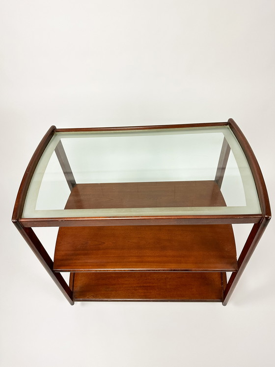 Image 1 of Mid century cocktail trolley