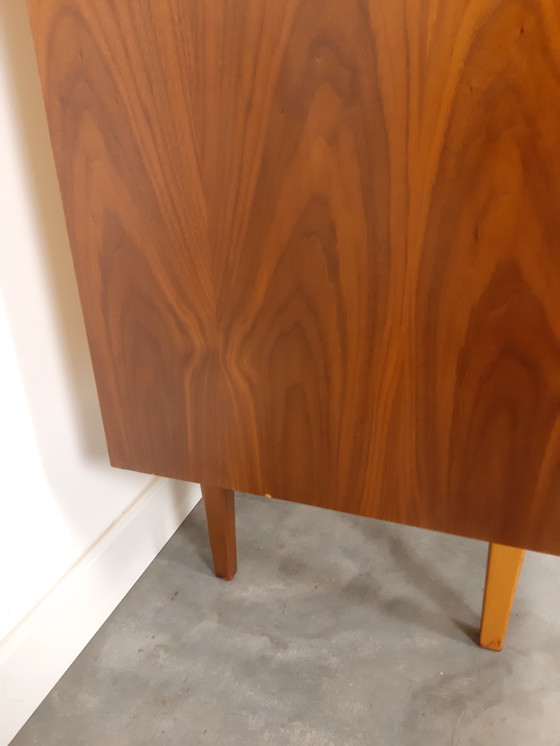 Image 1 of Vintage veneer display cabinet