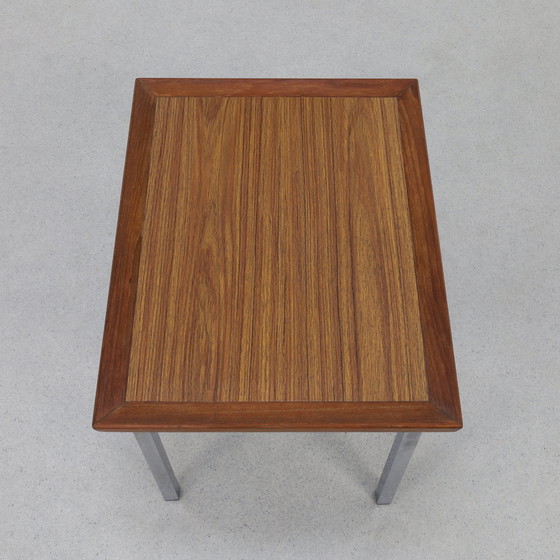 Image 1 of Side Table in Teak & Chrome 1960s