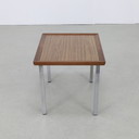 Side Table in Teak & Chrome 1960s