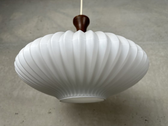 Image 1 of 2x lampes suspendues 'japandi' vintage