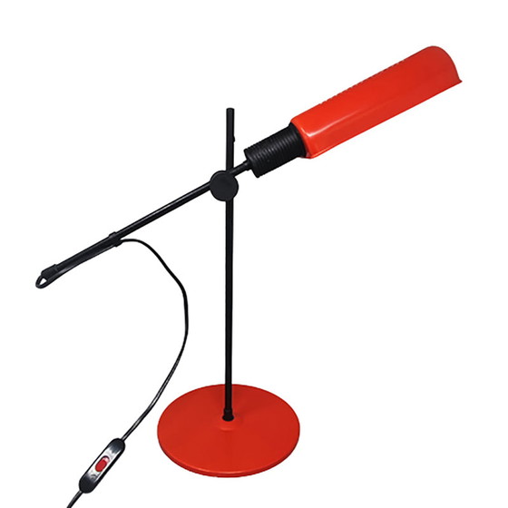 Image 1 of Veneta Lumi Red Table Lamp