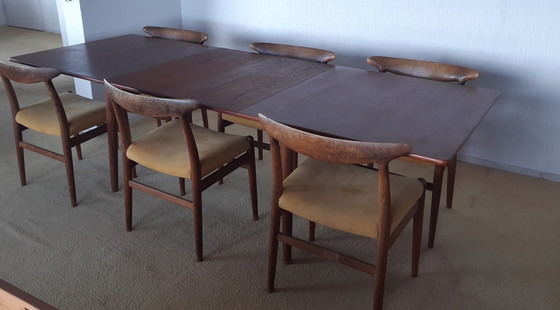 Image 1 of Hans J. Wegner dining room set