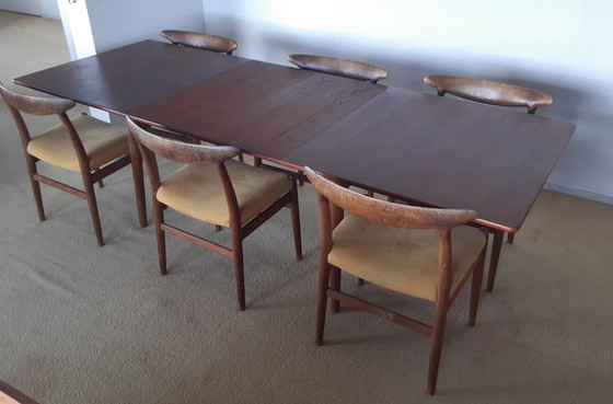 Image 1 of Hans J. Wegner dining room set