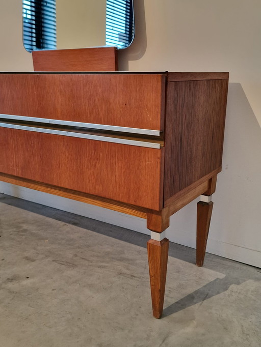 Vintage dressing table with mirror