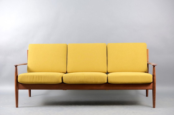 Image 1 of Mid-Century Danish Teak Sofa by Grete Jalk for France & Søn / France & Daverkosen