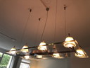 Flos Lastra Sospesione 8 design hanging lamp