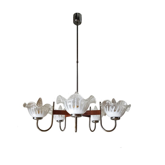 Image 1 of Mid-century Scandinavian chandelier