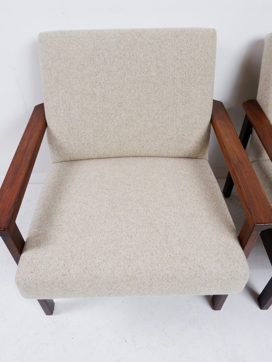 Image 1 of 2x Pastoe armchairs + 3-seater sofa