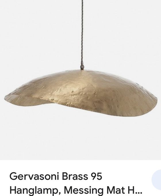 Image 1 of Lampe pendante en laiton Gervasoni