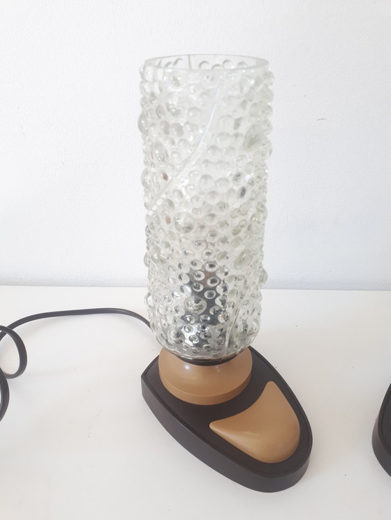 Image 1 of 2 lampes de chevet vintage