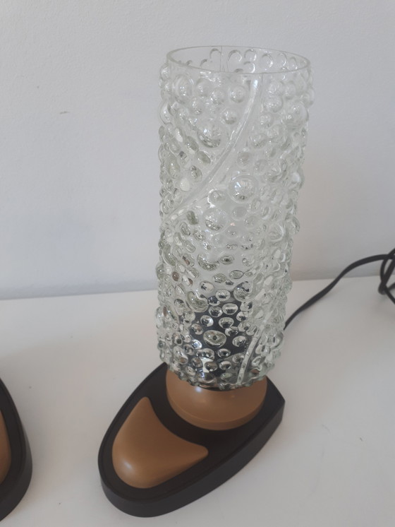 Image 1 of 2 lampes de chevet vintage