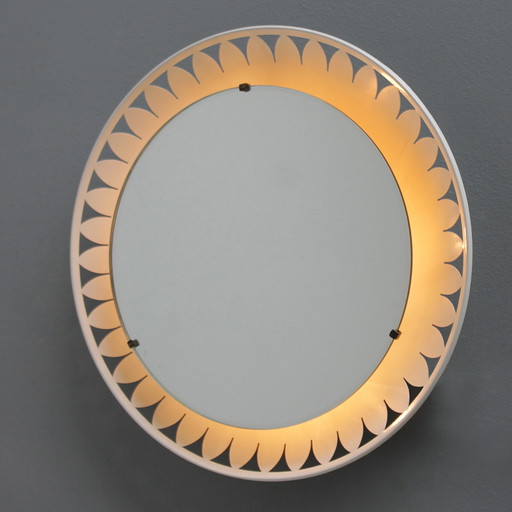 Ernest Igl for Hillebrand flower mirror