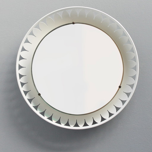 Ernest Igl for Hillebrand flower mirror
