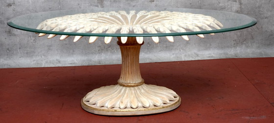 Image 1 of Vintage Chelini Marguerite coffee table