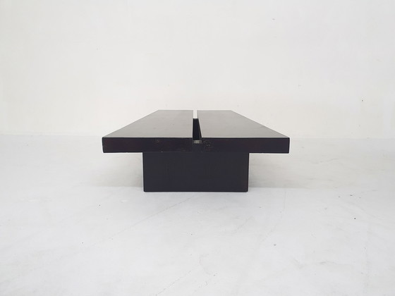 Image 1 of Minimalistic japandi bench or coffee table, The Netherlands 1970's