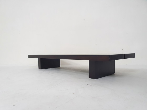 Image 1 of Minimalistic japandi bench or coffee table, The Netherlands 1970's