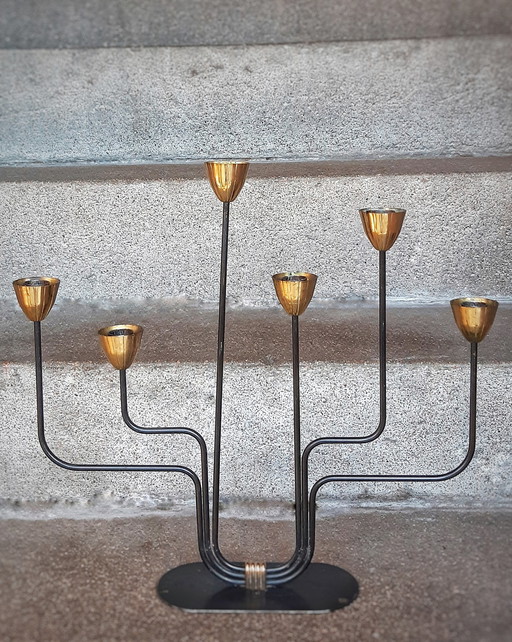 Gunnar Ander Ystad Metall candlestick