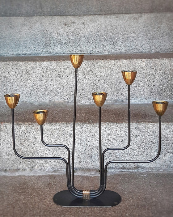 Image 1 of Gunnar Ander Ystad Metall candlestick