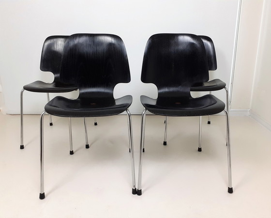 Image 1 of 4x vintage chairs