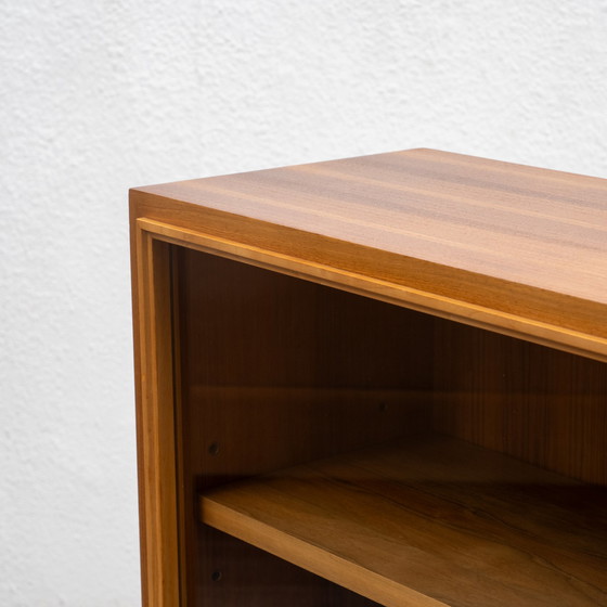 Image 1 of 1960s Display cabinets, walnut, restored